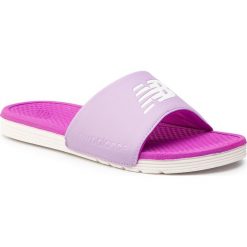 Klapki NEW BALANCE - W3068PK Pink. Różowe klapki damskie New Balance, bez wzorów, ze skóry ekologicznej, bez obcasa. Za 99,99 zł.