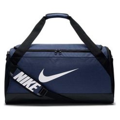 Torby podróżne: Nike Torba sportowa Brasilia M granatowa (BA5334-410)