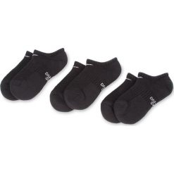 Zestaw 3 par niskich skarpet unisex NIKE - SX6843 010 Czarny. Czarne skarpetki damskie Nike, bez wzorów, z elastanu. Za 34,00 zł.