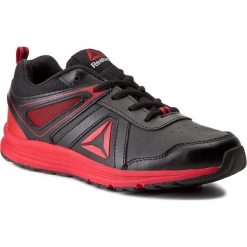 Buty Reebok - Almotio 3.0 BS7558 Primal Red/Black/White. Czarne buty sportowe damskie marki Reebok, bez wzorów, ze skóry, sportowe, do biegania. Za 129,00 zł.
