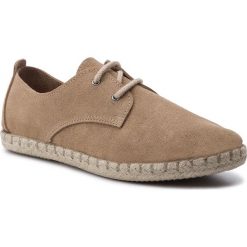Espadryle SERGIO BARDI - SB-01-07-000312 204. Pomarańczowe espadryle damskie Sergio Bardi, bez wzorów, ze skóry, bez obcasa, na płaskiej podeszwie. W wyprzedaży za 139,00 zł.