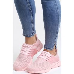 Różowe Buty Sportowe Soft. Czerwone buty sportowe damskie Born2be, z materiału. Za 39,99 zł.