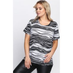 T-shirty damskie: Czarny T-shirt Muddling