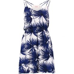 Sukienki: Louche JANCY LEAF Sukienka letnia blue/ivory