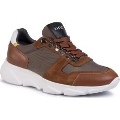 Sneakersy GOE - FF1N3021 Brown. Pomarańczowe sneakersy męskie GOE, bez zapięcia. Za 399,00 zł.