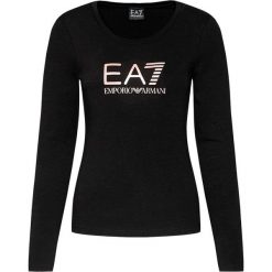 Bluzka EA7 Emporio Armani 6HTT35 TJ12Z 212. Czarne bluzki damskie EA7 Emporio Armani, s, bez wzorów, z elastanu, bez kołnierzyka, bez rękawów. Za 339,00 zł.