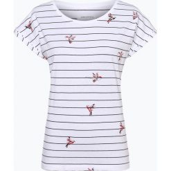 ARMEDANGELS - T-shirt damski – Liv Birds, czarny. Czarne t-shirty damskie ARMEDANGELS, m, w paski. Za 99,95 zł.