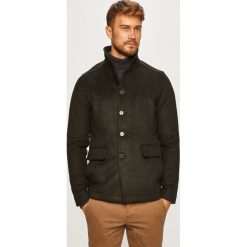 Jack & Jones - Płaszcz. Szare płaszcze męskie Jack & Jones, xxl, bez wzorów, z poliesteru, bez kaptura. W wyprzedaży za 219,90 zł.