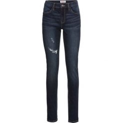 Jeansy damskie: Dżinsy "authentik-stretch" SKINNY bonprix ciemnoniebieski