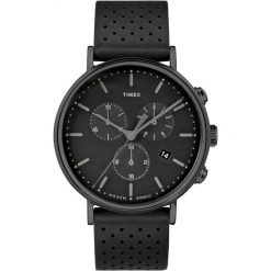ZEGAREK TIMEX FairfieldChronograph. Czarne zegarki męskie Picky Pica. W wyprzedaży za 404,25 zł.