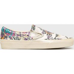 Vans - Tenisówki. Żółte tenisówki damskie marki Vans, z gumy. W wyprzedaży za 299,90 zł.
