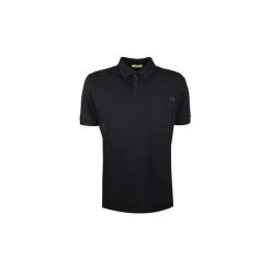 Koszulki polo z krótkim rękawem Versace Jeans B3GQB7P0 / Polo Embroidery. Czarne koszulki męskie Versace Jeans, m, bez wzorów, z jeansu, polo, z krótkim rękawem, krótkie. Za 439,00 zł.