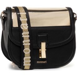 Torebka MONNARI - BAG2500-020 Black. Czarne listonoszki damskie Monnari, na co dzień, bez wzorów, ze skóry ekologicznej, eleganckie, bez dodatków. W wyprzedaży za 169,00 zł.