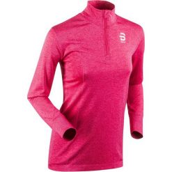Bjorn Daehlie Bluza Half Zip Zone Bright Rose Wmn Xs/S. Czerwone bluzy sportowe damskie Bjorn Daehlie, s, z polaru, z krótkim rękawem, krótkie. W wyprzedaży za 149,00 zł.