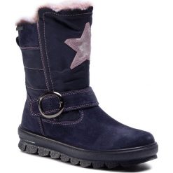 Śniegowce SUPERFIT - GORE-TEX 1-009215-8000 S Blau. Niebieskie śniegowce dziewczęce Superfit, bez zapięcia. Za 379,00 zł.