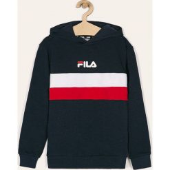 Fila - Bluza dziecięca 86/92-176 cm. Szare bluzy dziewczęce Fila, z nadrukiem, z bawełny. Za 319,90 zł.