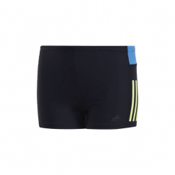 Kostiumy kąpielowe Dziecko adidas Bokserki do pływania fitness colorblock boys. Niebieskie bielizna chłopięca marki Adidas. Za 69,95 zł.
