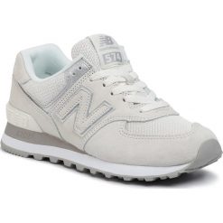 Sneakersy NEW BALANCE - WL574EX Beżowy. Brązowe półbuty damskie New Balance, bez wzorów, ze skóry, bez obcasa, na płaskiej podeszwie, bez zapięcia. Za 349,00 zł.