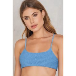 Bikini: Hot Anatomy Góra bikini Wrinkled – Blue