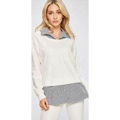 Answear - Bluza. Szare bluzy damskie ANSWEAR, uniwersalny, z bawełny, bez kaptura. W wyprzedaży za 69,90 zł.