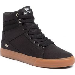 Sneakersy SUPRA - Aluminum 05662-038-M Black Gum. Czarne sneakersy męskie Supra, bez zapięcia. Za 319,00 zł.