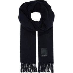 J.LINDEBERG CHAMP SOLID Szal navy. Niebieskie szaliki męskie marki J.LINDEBERG, bez wzorów, z wełny. Za 509,00 zł.