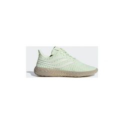 Buty adidas Buty Sobakov. Zielone trampki i tenisówki damskie Adidas, bez wzorów, bez zapięcia. Za 499,00 zł.