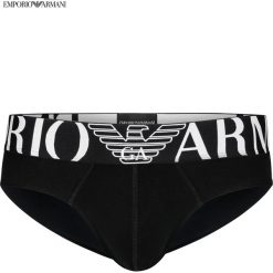 Slipy męskie Emporio Armani 110814CC716. Bokserki męskie Emporio Armani, m, bez wzorów. Za 119,00 zł.