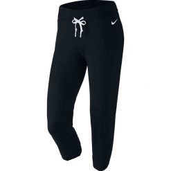 Spodnie dresowe damskie: Nike Spodnie damskie Women’s Nsw Capri Jrsy czarne r. XS (614922 010)