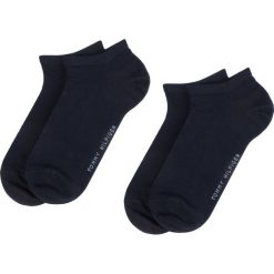 Zestaw 2 par niskich skarpet męskich TOMMY HILFIGER - 342023001 r.43/46 Dark Navy 322. Niebieskie skarpetki męskie TOMMY HILFIGER, bez wzorów, z elastanu. Za 39,00 zł.