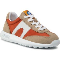 Sneakersy CAMPER - Driftie Kids K800386-003 M Multicolor. Brązowe trampki chłopięce Camper, bez wzorów, ze skóry, na sznurówki. Za 249,00 zł.