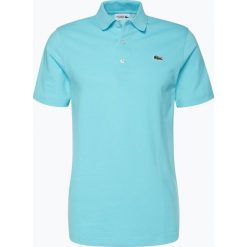 Lacoste - Męska koszulka polo, niebieski. Niebieskie koszulki polo Lacoste, l, z bawełny, z krótkim rękawem. Za 249,95 zł.
