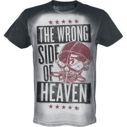 T-shirty męskie: Five Finger Death Punch Wrong Side Of Heaven T-Shirt czarny/biały