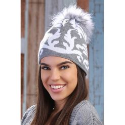Czapka GARSIA GREY. Szare szaliki damskie . W wyprzedaży za 19,00 zł.