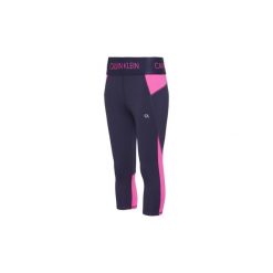 Legginsy i Rajstopy Calvin Klein Jeans 00GWF8L727 KNEE TIGHT. Niebieskie rajstopy damskie Calvin Klein Jeans, bez wzorów. Za 216,45 zł.