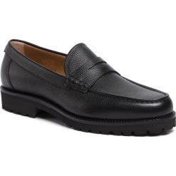 Mokasyny BOSS - Edenlug 50413406 10216136 01 Black 001. Czarne mokasyny męskie Boss, ze skóry, eleganckie. W wyprzedaży za 969,00 zł.
