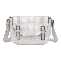 Tamaris Torebka Malou Crossbody Bag torebka Malou Crossbody Bag 3005191-919 Silver Grzebień. Szare torebki klasyczne damskie Tamaris, bez wzorów, małe, bez dodatków. W wyprzedaży za 150,00 zł.
