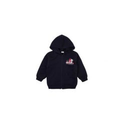 Bluza niemowlęca chłopięca rozpinana. Czarne bluzy niemowlęce TXM, bez wzorów, bez rękawów, bez kaptura. Za 24,99 zł.