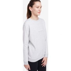 Bluza Gym & Pilates 120 damska. Szare bluzy damskie NYAMBA, xl, bez wzorów, z elastanu, bez rękawów, bez kaptura, na jogę i pilates. Za 59,99 zł.