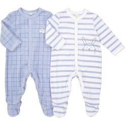 Odzież chłopięca: Piżama w króliczka, zestaw 2 piżam, 0-24 m-ce