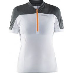 Bluzki sportowe damskie: Craft Koszulka Rowerowa Motion White S