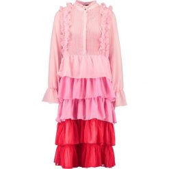 Sukienki hiszpanki: Sister Jane SOUR CHERRY TIERED DRESS Sukienka koszulowa pink