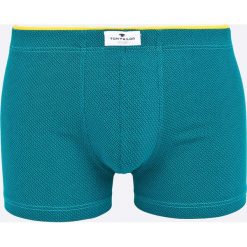 Tom Tailor Denim - Bokserki. Niebieskie bokserki męskie marki TOM TAILOR DENIM, z elastanu. W wyprzedaży za 49,90 zł.
