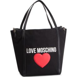 Torebka LOVE MOSCHINO - JC4333PP07KV100A Nero. Czarne torebki klasyczne damskie Love Moschino, bez wzorów, ze skóry ekologicznej, klasyczne, bez dodatków. W wyprzedaży za 429,00 zł.