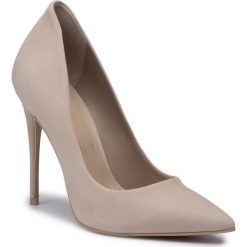 Szpilki ALDO - Cassedy 58633310 31. Brązowe półbuty damskie ALDO, z nubiku, eleganckie. W wyprzedaży za 319,00 zł.