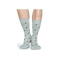 Skarpetki Happy Socks DOT01-9001. Czerwone skarpetki męskie marki Happy Socks, z bawełny. Za 25,90 zł.