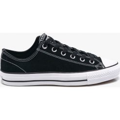 Converse - Tenisówki. Czarne trampki męskie marki Converse, z gumy, na sznurówki. W wyprzedaży za 269,90 zł.