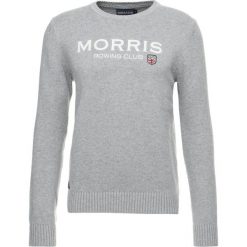 Kardigany męskie: Morris GEORGE ONECK Sweter grey
