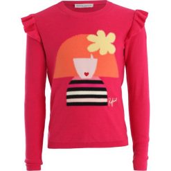 Swetry chłopięce: Sonia Rykiel ABRICOT Sweter framboise
