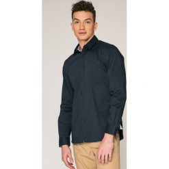 Guess Jeans - Koszula. Szare koszule męskie jeansowe Guess Jeans, l, z aplikacjami, z klasycznym kołnierzykiem, z długim rękawem. W wyprzedaży za 199,90 zł.